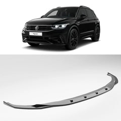 Volkswagen Tiguan MK2 R / R-Line 2020+ Risper Front Splitter - Gloss Black