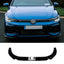 Volkswagen Golf MK8.5 Facelift GTI R R Line Front Splitter In Gloss Black