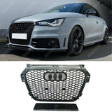 Audi A1/S1 2010 - 2014 8P RS1 Style Gloss Black Honeycomb Grille