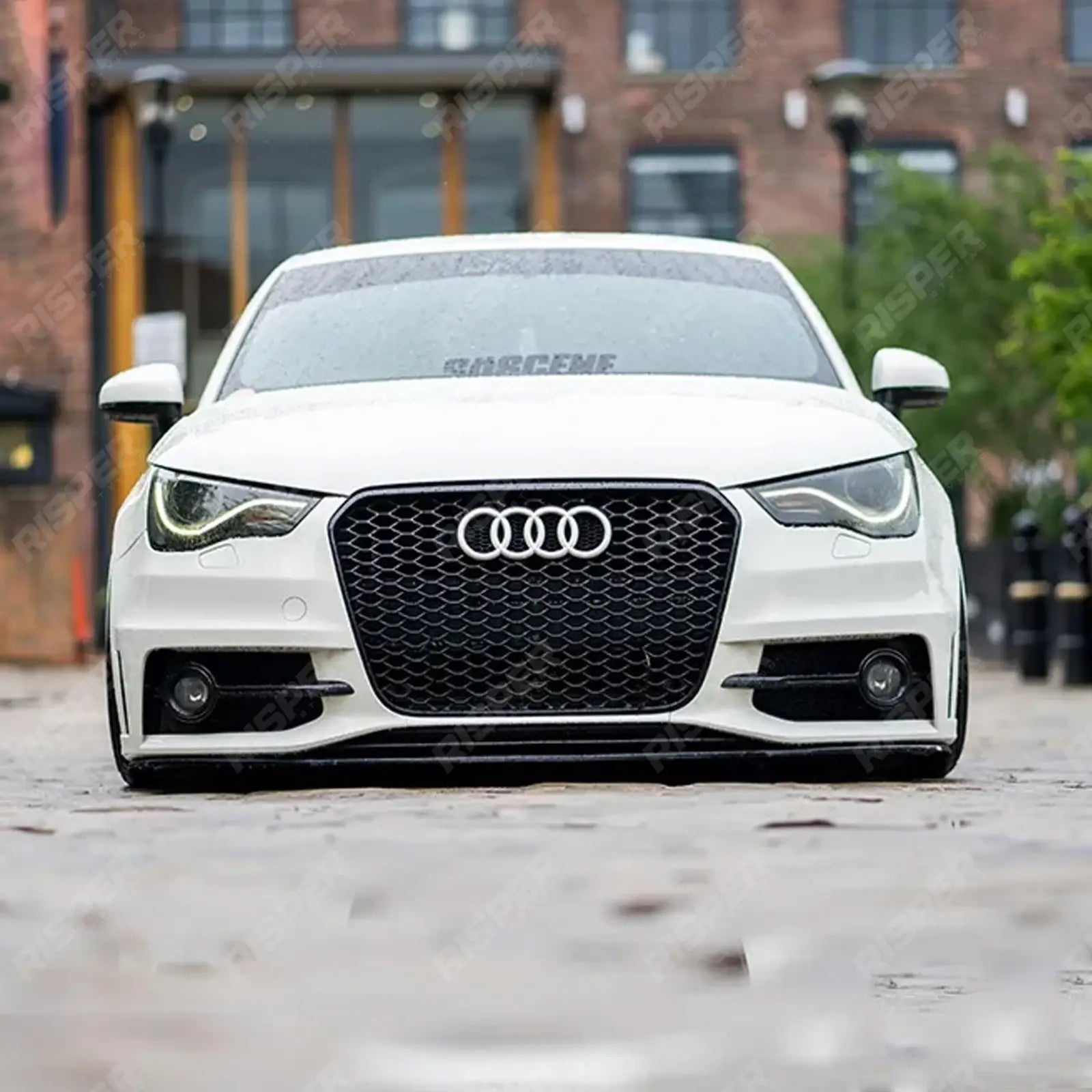 Audi A1/S1 2010 - 2014 8P RS1 Style Gloss Black Honeycomb Grille