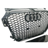 Audi A1/S1 2010 - 2014 8P RS1 Style Gloss Black Honeycomb Grille