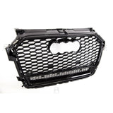 Audi A1/S1 Facelift 2015 - 2018 RS1 Style Gloss Black Honeycomb Grille