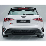 Audi A3 8Y Hatch 2021+ Oettinger Style Gloss Black Rear Spoiler Spoiler