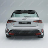 Audi A3 8Y Sport Back 2021+ V2 Spoiler Cap In Gloss Black Spoiler