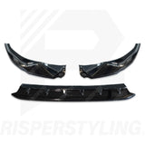 Audi A3 8Y Hatch & Saloon 2021+ Gloss Black Front Splitter Lip