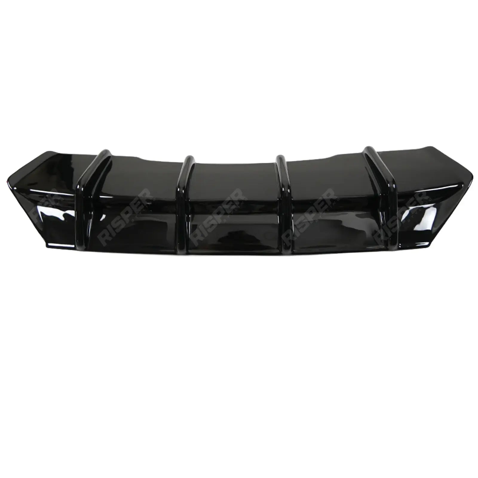 AUDI A4 B9 FACELIFT 2019-2024 REAR VALANCE IN GLOSS BLACK Diffuser