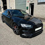 Audi A4 B9 S - Line/S4 2015 - 2019 Gloss Black Risper Front Splitter Lip