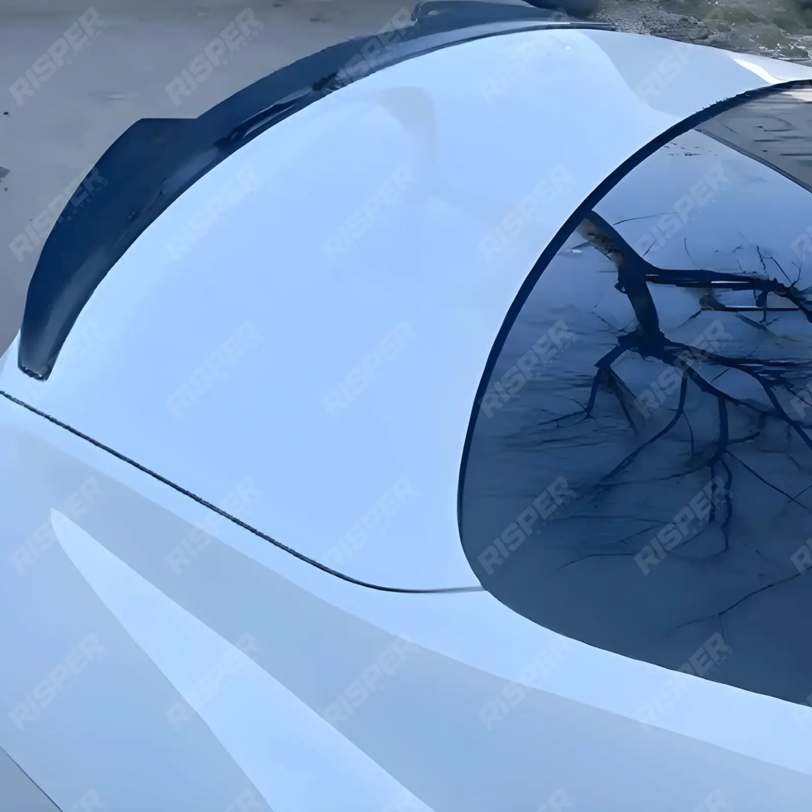 Audi A5 Coupe S - line 2017+ / A5 Sportback 2019+ - Risper Spoiler Lip In Gloss Black