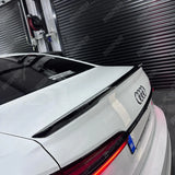 Audi A6 C8 2019+ Gloss Black RS6 - Style Rear Boot Spoiler