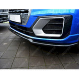 AUDI Q2 MK1 SPORT 2016+ - MAXTON FRONT SPLITTER GLOSS BLACK