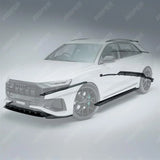 Audi Q8 S Line 2018-2023 Full Aero Low Line Kit In Gloss Black By Risper Styling Aero Kit