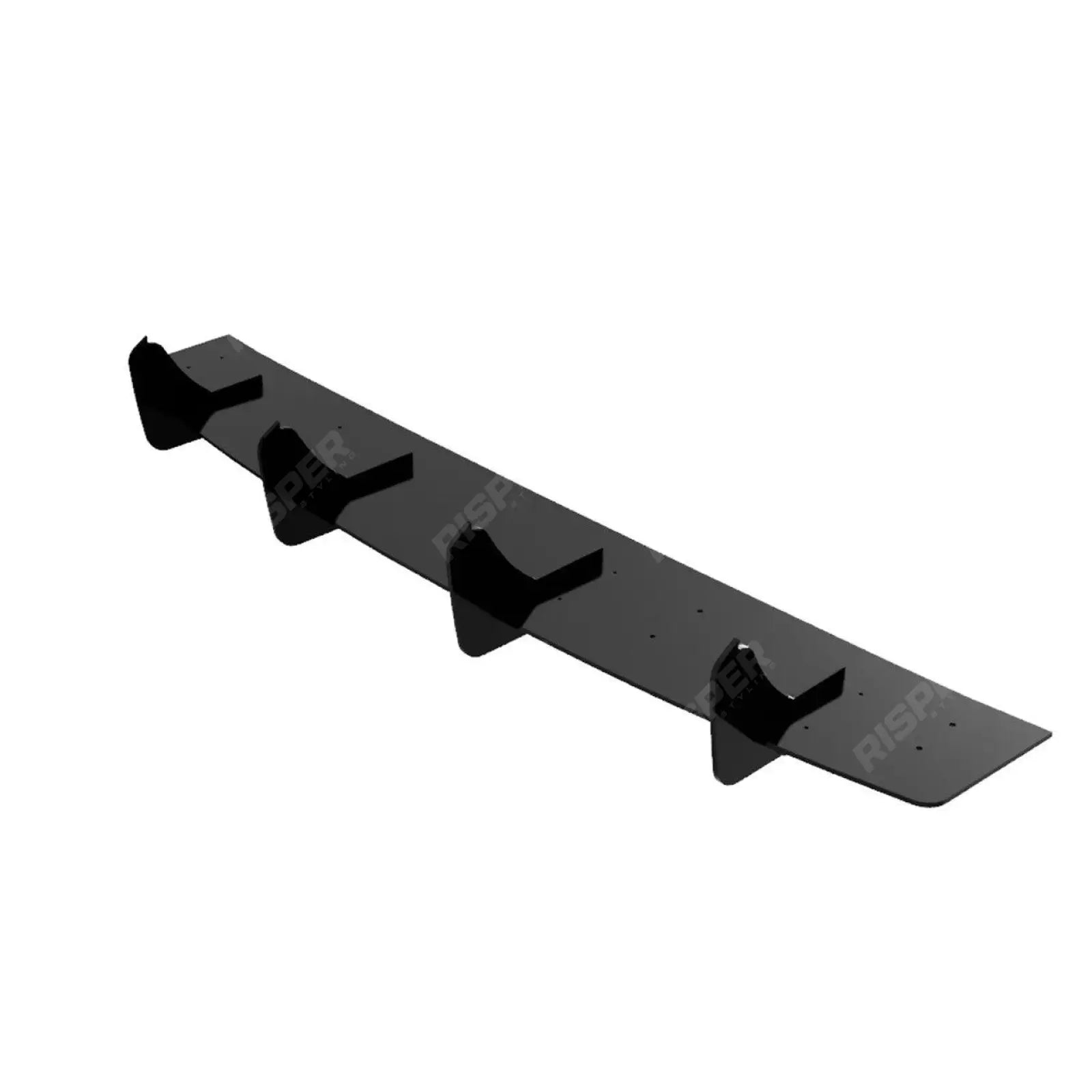 Audi Q8 S - LINE 2018 on Gloss Black Rear Blade Diffuser