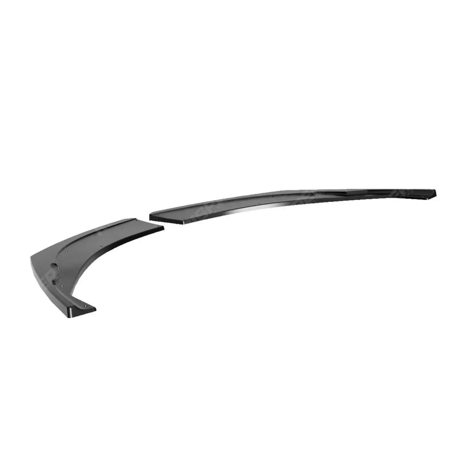 Audi Q8 S - LINE 2018 on Gloss Black Rear Bumper Corner Splitters