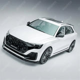 Audi Q8 S-Line 2023+ Full Aero Low Line Kit In Gloss Black Aero Kit