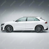 Audi Q8 S-Line 2023+ Full Aero Low Line Kit In Gloss Black Aero Kit