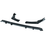 Audi Q8 S Line 2023+ Gloss Black Rear Diffuser & Side Splitters Front Splitter