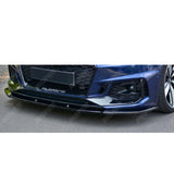 Audi RS4 B9 2017 - 2019 Gloss Black Risper Front Splitter