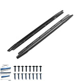 Audi S3 8Y 2020 - 2024 Side Skirts / Audi A3 S - Line 8Y 2020 - 2024 Side Skirts In Gloss Black (2 Pcs)