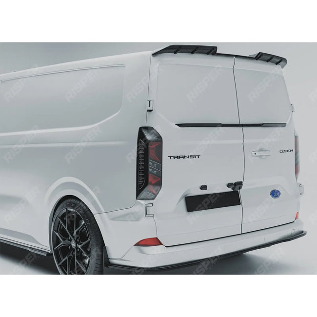 Barn Door Mid Spoiler In Gloss Black For Ford Transit Custom MK2 2023+ Secondary image