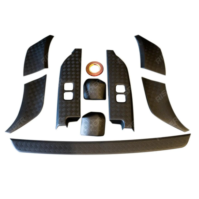 Black Anti Scratch Protective Trim Set For Land Rover Defender L663 2020 On Secondary image