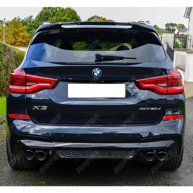Black Knight Rear Roof Spoiler In Gloss Black For BMW X3 G01 PRE LCI 2018-2022 Secondary image