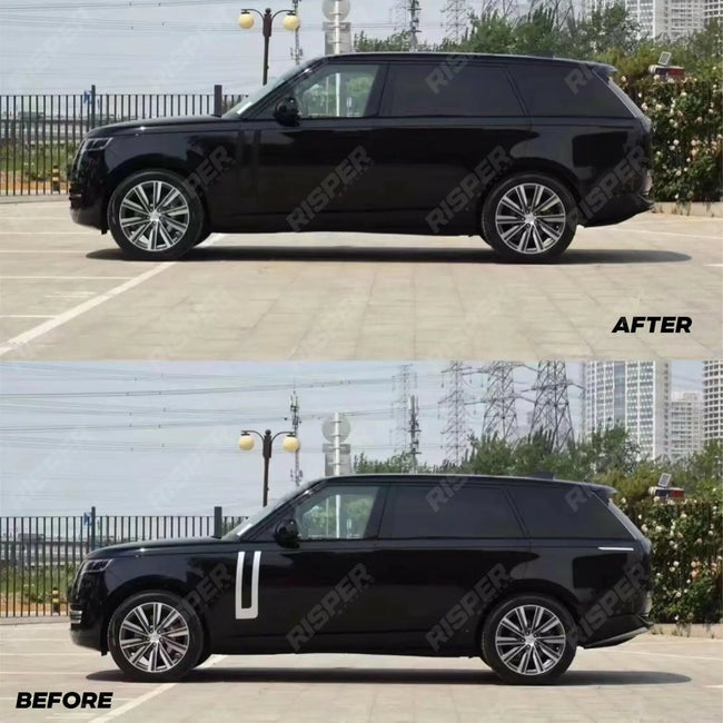 Black Trim Pack Grill Vents Bumper Trims For Range Rover Vogue 2023 On Secondary image