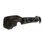 BMW 1 Series F20 LCI Facelift M Sport 2015 - 2019 Gloss Black Rear Diffuser Valance