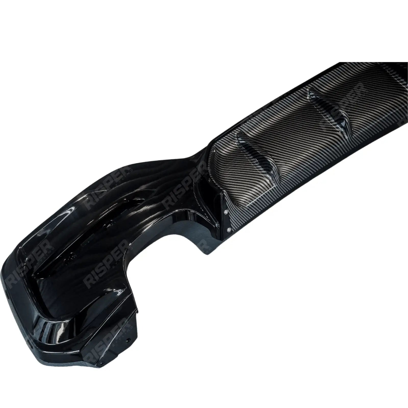 BMW 1 Series F20 M Sport LCI 2015 - 2019 Rear Diffuser 00___00 In Carbon Look