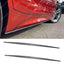 Bmw 1 Series F20 M Sport Lci 2015 - 2019 Side Skirt Splitters In Carbon Look