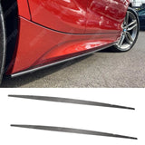 Bmw 1 Series F20 M Sport Lci 2015 - 2019 Side Skirt Splitters In Carbon Look