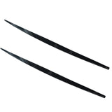 Bmw 1 Series F20 M Sport Lci 2015 - 2019 Side Skirt Splitters In Gloss Black