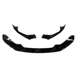 BMW 1 Series F20 M Sport LCI Facelift 2015 - 2019 Gloss Black Front Splitter Lip