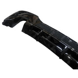 Bmw 1 Series F20 M Sport Pre Lci 2012 - 2015 Rear Diffuser 00__ In Gloss Black