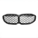 BMW 1 Series F40 2018 - 2024 Gloss Black Diamond Style Front Grill