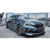 BMW 1 Series F40 2018 - 2024 Gloss Black M Sport - M135i Risper Front Splitter