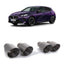 BMW 1 Series F70 M135i xDrive Milltek Sport OPF Back Exhaust System Oe Rear Diffuser - Brushed Titanium Tips Exhaust