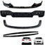 BMW 1 Series LCI M Sport F20 F21 2015 - 2019 Gloss Black Full Aero Body Kit - Diffuser 00___00