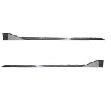 BMW 1 Series M Sport F40 2018 - 2024 Gloss Black Side Skirt Splitters