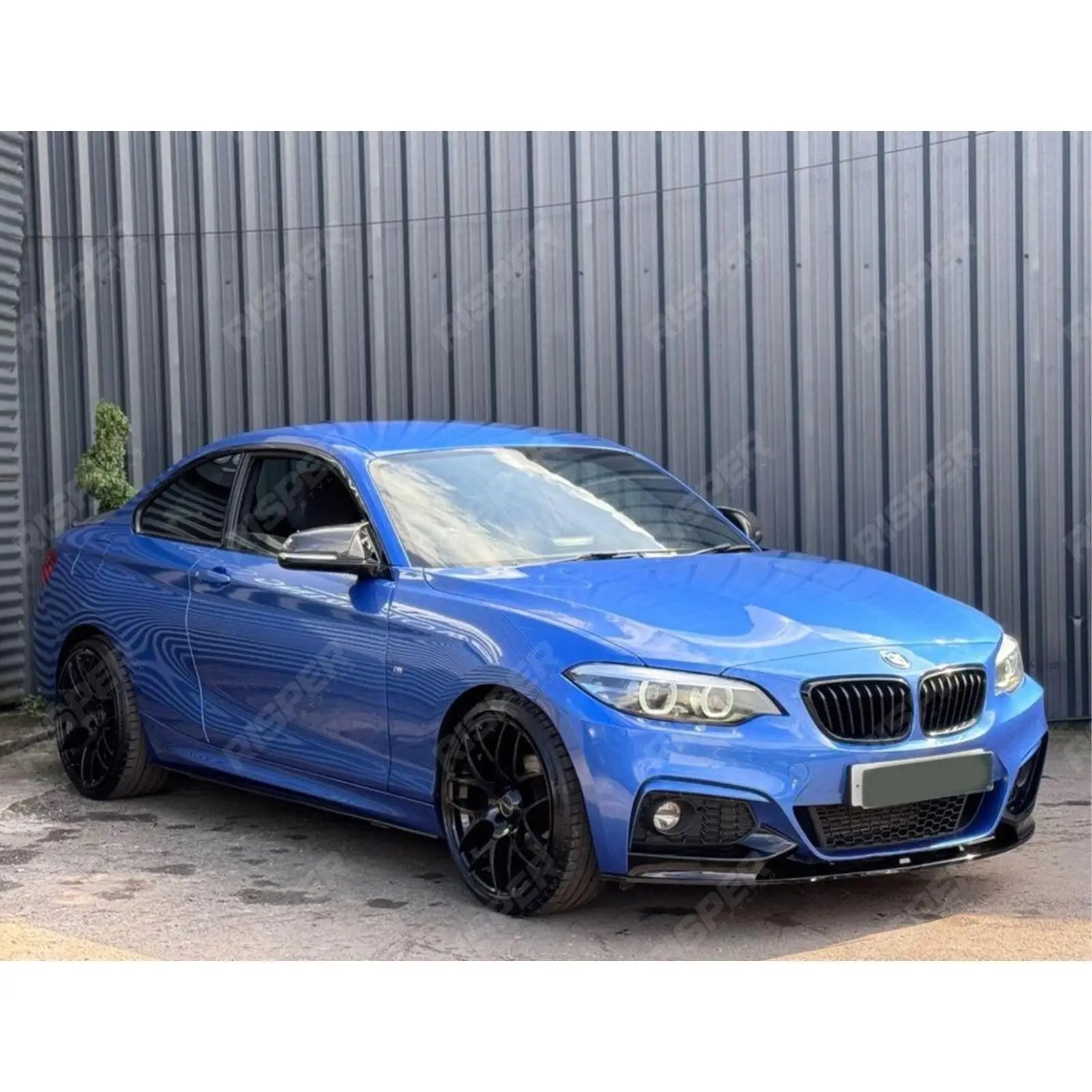 BMW 2 Series F22 F23 M Sport Front Splitter 2013 - 2021 Gloss Black