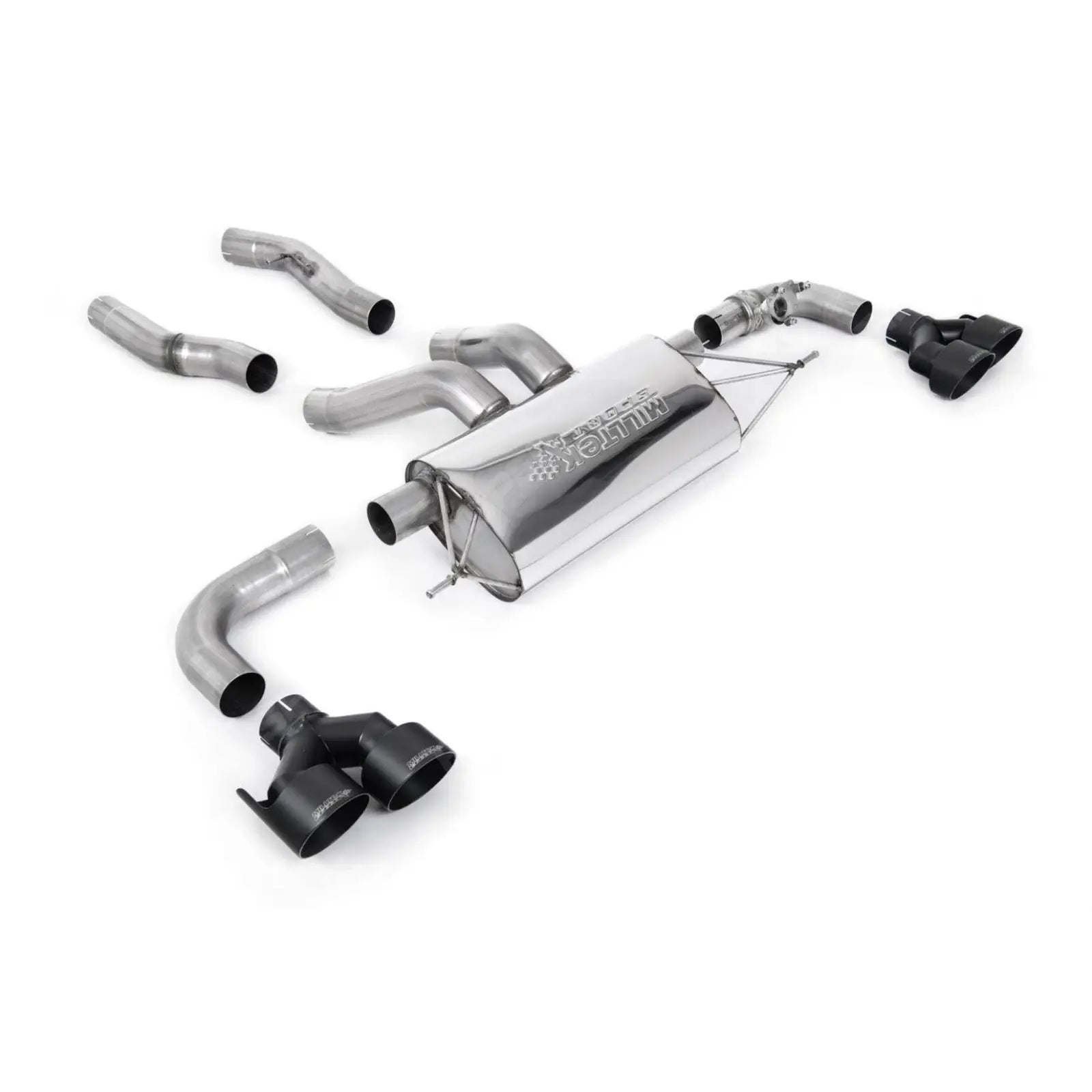 BMW 2 Series G42 2021+ M240i xDrive Milltek Sport Particulate Filter Back Exhaust System