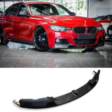 BMW 3 Series F30 F31 M Sport Front Splitter in Carbon Look