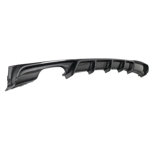 BMW 3 Series F30 F35 M Performance Rear Diffuser M Sport Twin Exit - Carbon Fiber Look