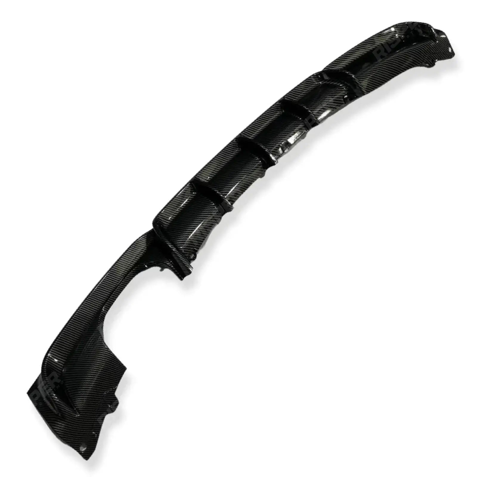 BMW 3 Series F30 F35 M Performance Rear Diffuser M Sport Twin Exit - Carbon Fiber Look