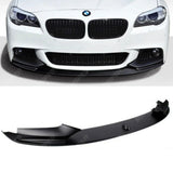 BMW 3 Series F30 F35 M Sport 2011 - 19 Front Splitter Lip in Matte Black