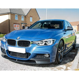 BMW 3 Series F30 F35 M Sport 2011 - 19 Front Splitter Lip in Matte Black