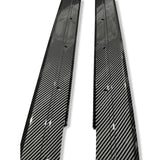 BMW 3 Series F30 F35 M Sport Side Skirt Splitters - Carbon Style