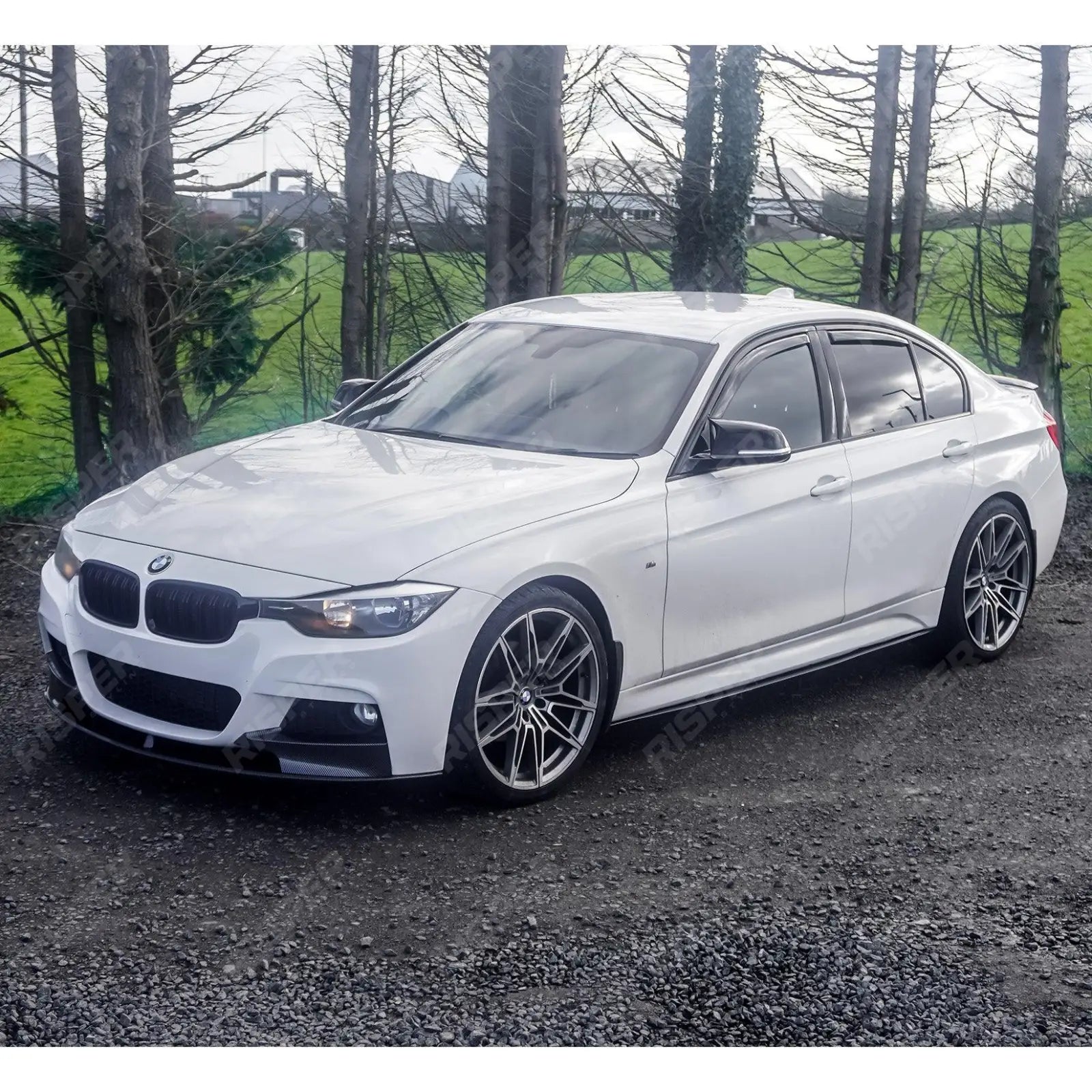 BMW 3 Series F30 M Sport 2012 - 2018 Carbon Look Full Aero Body Kit - Diffuser 0___0