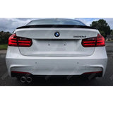 BMW 3 Series F30 M Sport 2012-2018 Carbon Look Full Aero Body Kit - Diffuser 00___ Aero Kit