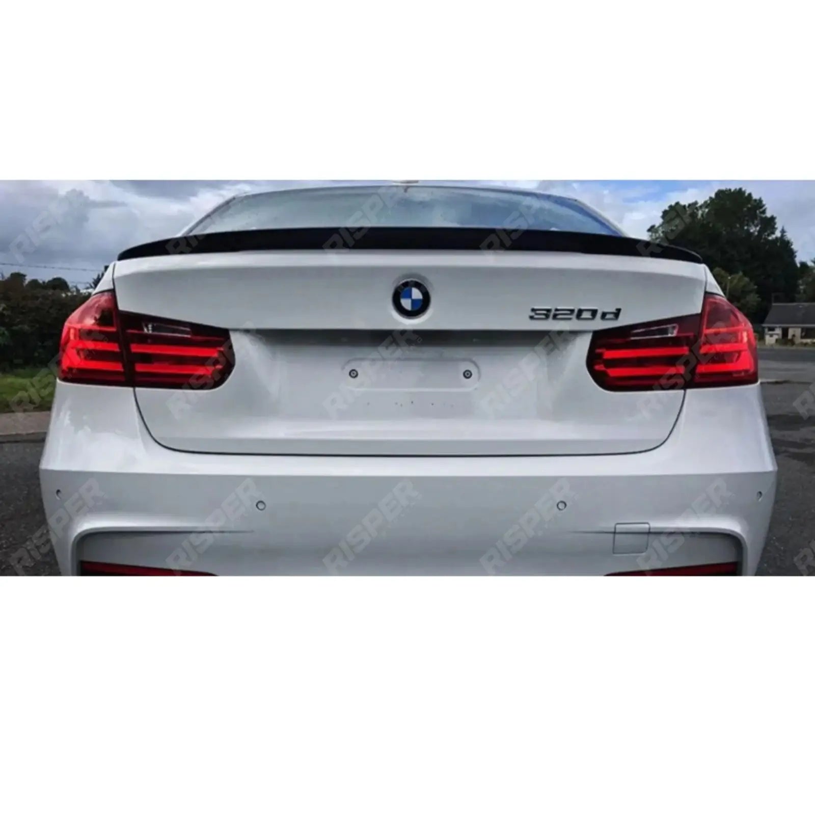 BMW 3 Series F30 M Sport 2012-2018 Carbon Look Full Aero Body Kit - Diffuser 00__00 Aero Kit
