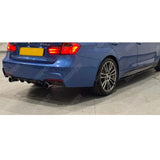 BMW 3 Series F30 M Sport 2012-2018 Gloss Black Full Aero Body Kit - Diffuser 0___0 Aero Kit